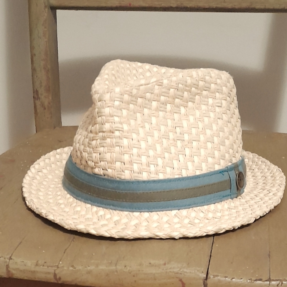 Goorin Brothers woven straw fedora, size Large
